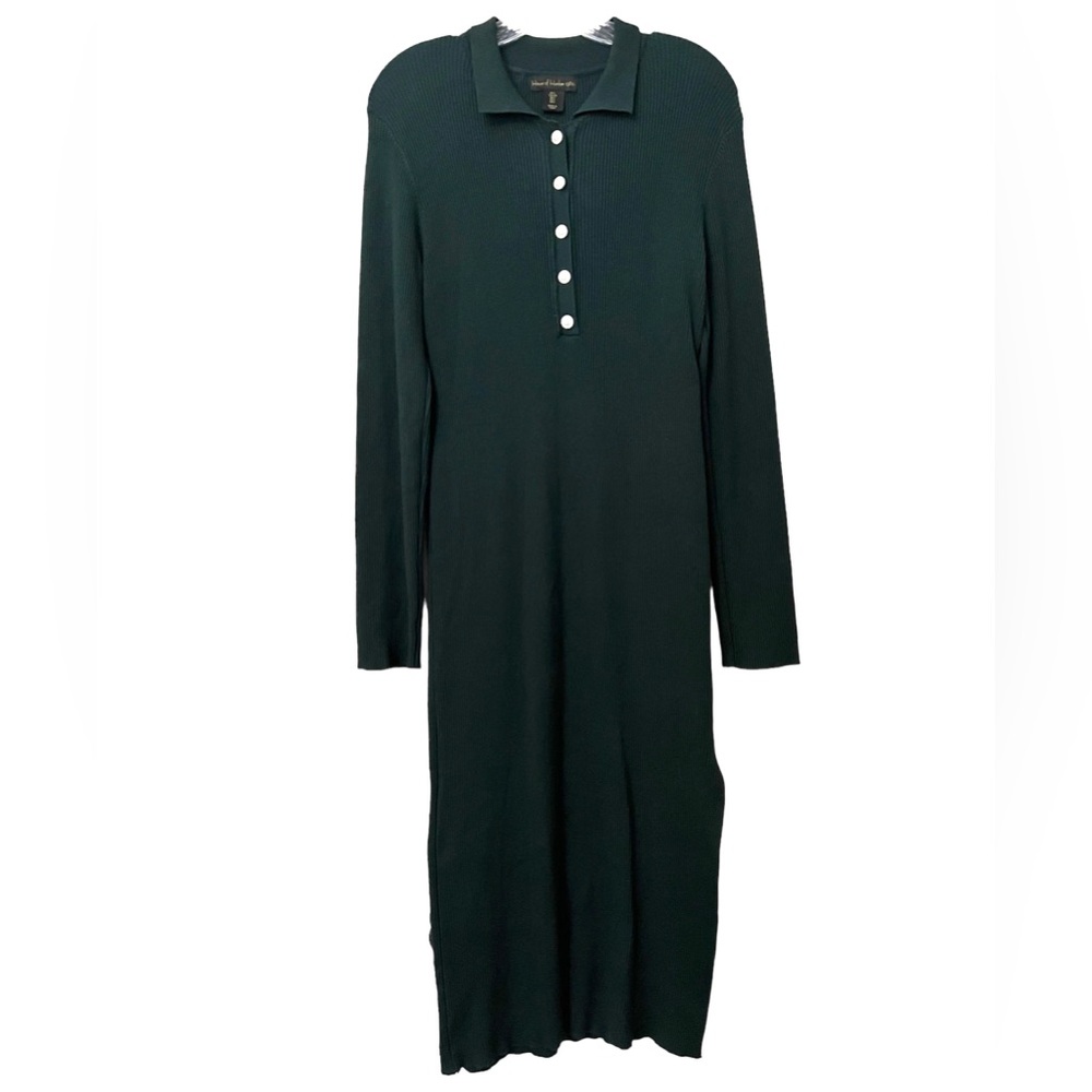 House of Harlow 1960 Ribbed Sweater Midi Dress